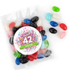 Personalized Birthday Confetti Burst Candy Bag with Jelly Beans