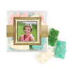 Personalized Milestones 50th Birthday Years in the Making JUST CANDY� favor cube with Sugar Sanded Gummy Bears