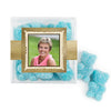 Personalized Milestones 50th Birthday Years in the Making JUST CANDY� favor cube with Sugar Sanded Gummy Bears