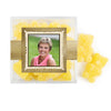 Personalized Milestones 50th Birthday Years in the Making JUST CANDY� favor cube with Sugar Sanded Gummy Bears