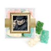 Personalized Milestones 60th Birthday Years in the Making JUST CANDY� favor cube with Sugar Sanded Gummy Bears