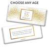 Personalized Birthday Glimmering Gold Hershey's Milk Chocolate Bar