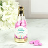 Personalized Birthday Celebration Champagne Bottle with Just Candy Chocolate Minis