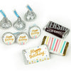 Birthday Candy Hershey's Kisses & Hershey's Miniatures for Party Favors - Birthday Balloons