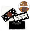 Personalized Birthday Polka Dots Gourmet Infused Belgian Chocolate Bars (3.5oz)