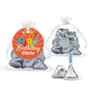 Personalized Happy Birthday Hershey's Kisses Organza Bag with Gift Tag