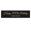 Personalized Birthday 100th Regal Stripes 5 Ft. Banner