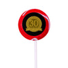 Milestones Personalized Small Swirly Pop 30th Birthday Favors (24 Pack)