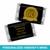 Personalized Milestone 60th Birthday Seal Deluxe Candy Buffet