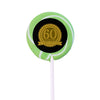 Milestones Personalized Small Swirly Pop 60th Birthday Favors (24 Pack)