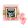 Personalized Milestones 80th Birthday Years in the Making JUST CANDY� favor cube with Sugar Sanded Gummy Bears