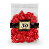 Personalized Milestone 30th Birthday Candy Coated Popcorn 3.5oz Bag