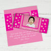 Birthday Personalized Chocolate Bar Wrappers Flowers & Photo