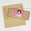 Birthday Personalized Chocolate Bar Wrappers Flowers & Photo