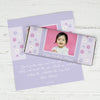 Birthday Personalized Chocolate Bar Wrappers Flowers & Photo