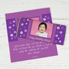 Birthday Personalized Chocolate Bar Wrappers Flowers & Photo