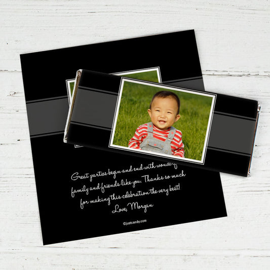 Birthday Personalized Chocolate Bar Wrappers Photo