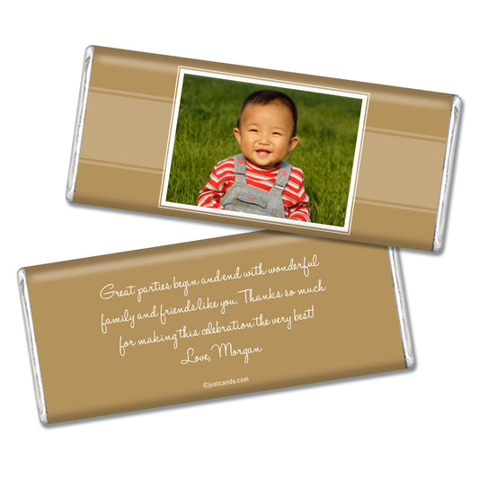 Birthday Personalized Hershey's Milk Chocolate Bar Photo