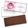 Personalized Birthday Embossed Happy birthday Chocolate Bar Monogram Circle Photo