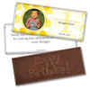 Personalized Birthday Embossed Happy birthday Chocolate Bar Monogram Circle Photo