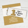 Personalized 1st Birthday Party Chocolate Bar Wrappers