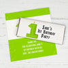 Personalized 1st Birthday Party Chocolate Bar Wrappers