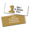 Personalized 1st Birthday Party Hershey's Milk Chocolate Bar