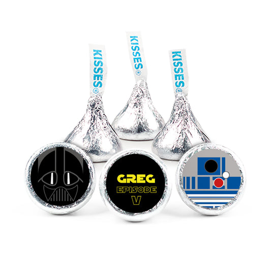 Galactic Empire Birthday Stickers Assembled Kisses