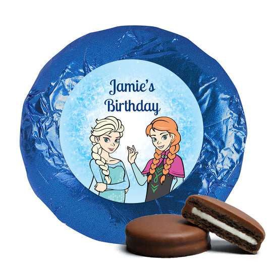 Birthday Chocolate Covered Oreos Disney Style Frozen Theme