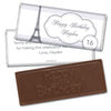 Birthday Personalized Embossed Chocolate Bar Paris Theme