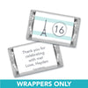 Birthday Personalized Hershey's Miniatures Wrappers Paris Theme