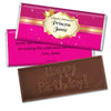 Birthday Personalized Embossed Chocolate Bar Storybook Princess