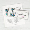 Birthday Personalized Chocolate Bar Wrappers Anchor