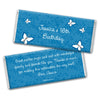 Birthday Personalized Hershey's Milk Chocolate Bar Butterfly Garden