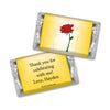 Birthday Personalized Hershey's Miniatures Wrappers Beauty & Beast Style Rose