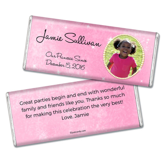 Birthday Personalized Hershey's Milk Chocolate Bar Twinkle Princess Photo