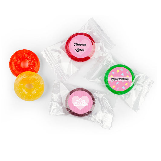 Birthday Personalized Life Savers 5 Flavor Hard Candy Princess Crown