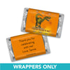 Birthday Personalized Hershey's Miniatures Wrappers Jurassic Dinosaur