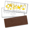 Birthday Personalized Embossed Chocolate Bar Hanging Hearts