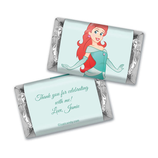 Birthday Personalized Hershey's Miniatures Mermaid Princess