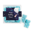 Personalized Space Birthday JUST CANDY� favor cube with Sugar Sanded Gummy Bears Out of this World