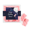 Personalized Space Birthday JUST CANDY� favor cube with Sugar Sanded Gummy Bears Out of this World