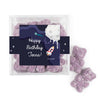 Personalized Space Birthday JUST CANDY� favor cube with Sugar Sanded Gummy Bears Out of this World