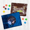 Personalized Kids Birthday Out of this World Space Chocolate M&Ms Favor Bag