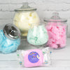 Personalized Party Llama Birthday Cotton Candy (Pack of 10) Favor