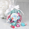 Personalized Kids Birthday Watercolor Mermaid Goodie Bag