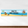 Personalized Pirate Birthday Pirate Gold - 5 Ft. Banner