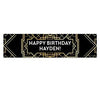 Personalized Birthday Gatsby 5 Ft. Banner