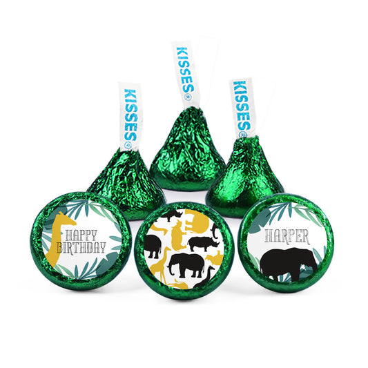 Personalized Birthday Wandering Wild Things Hershey's Kisses