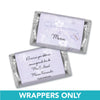 Quinceaera Personalized Hershey's Miniatures Wrappers Jardn de Mariposas